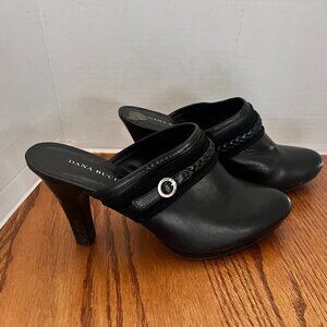 Dana Buchman Open Back Heels in Black Size 7.5